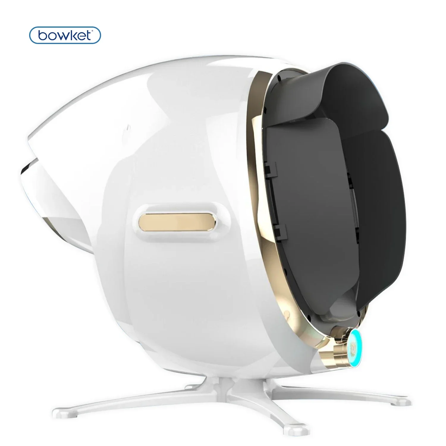 

BOWKET 2024 Portable 3D Skin Analysis Machine Facial Skin Lamp Scanner with US/EU Plugs for Head and Nose Analysis