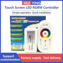 DC12-24V 18A 2.4G RGB RGBW RGBWC Touch Screen Remote Control for 5050 RGB RGBW RGB CCT LED Strip Lights