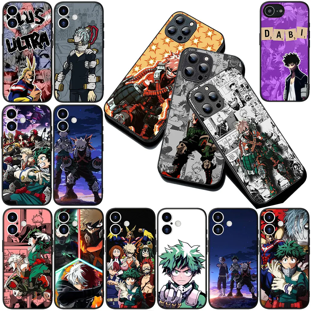 Чехол для Xiaomi Redmi 14C 9A 9C NFC Note 9 8 7 7A 9T 8T Note9 Note8 Чехол для телефона Midoriya Izuku My Hero Academia Bakugou Katsuki Чехол для Xiaomi Redmi 14C 9A 9C NFC Note 9 8 7 7A 9T 8T Note9 Note8 Чехол для телефона Midoriya Izuku My Hero Academia Bakugou Katsuki