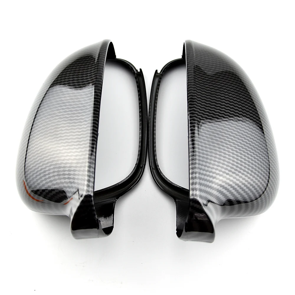 

Carbon Fiber Car Side Mirror Covers for VW Golf 5 R32 GTI Standard 2006-2009 Rearview Mirror Covers Caps Shell Case Replacement