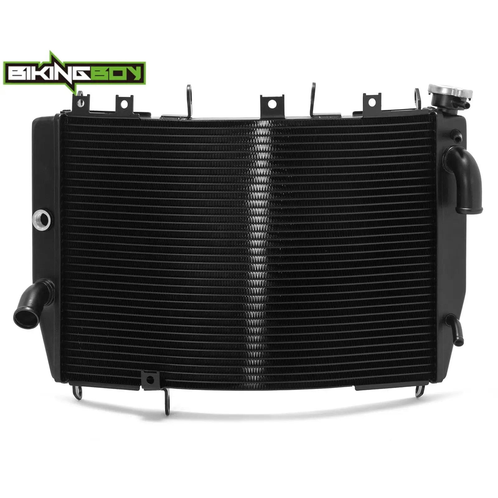 BIKINGBOY For Kawasaki Ninja ZX9R 98 99 00 01 02 03 ZX-9R Engine Radiator Cooling Water Cooler ZX900 Aluminium Alloy