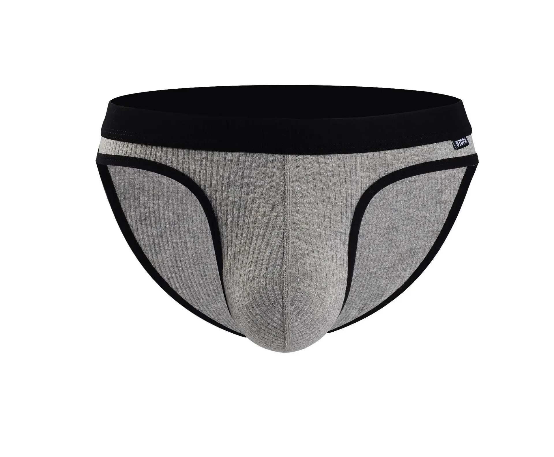 Comfortable, breathable and sexy underwear with large pouch and U-convex briefs