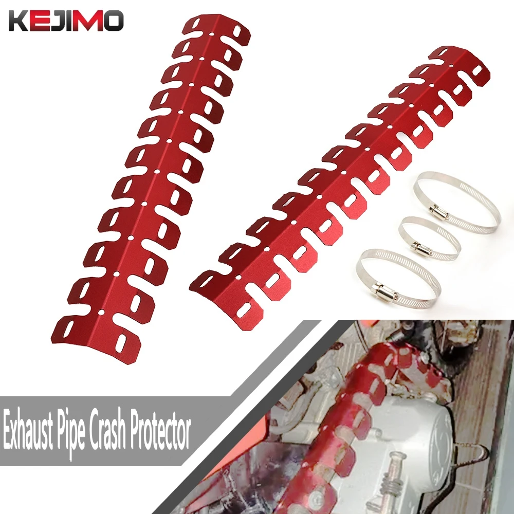 

Мотоцикл для YAMAHA YZ125 YZ250 YZ426F YZ450F для HONDA CRF 450X/250LX, выхлопной щит, глушитель, защитная крышка для трубы, теплозащитный экран