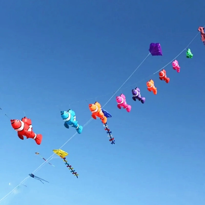 

Large flying fish kite pendant giant soft kite professional wind kites Outdoor toys flowform kite professional kite fun big kite