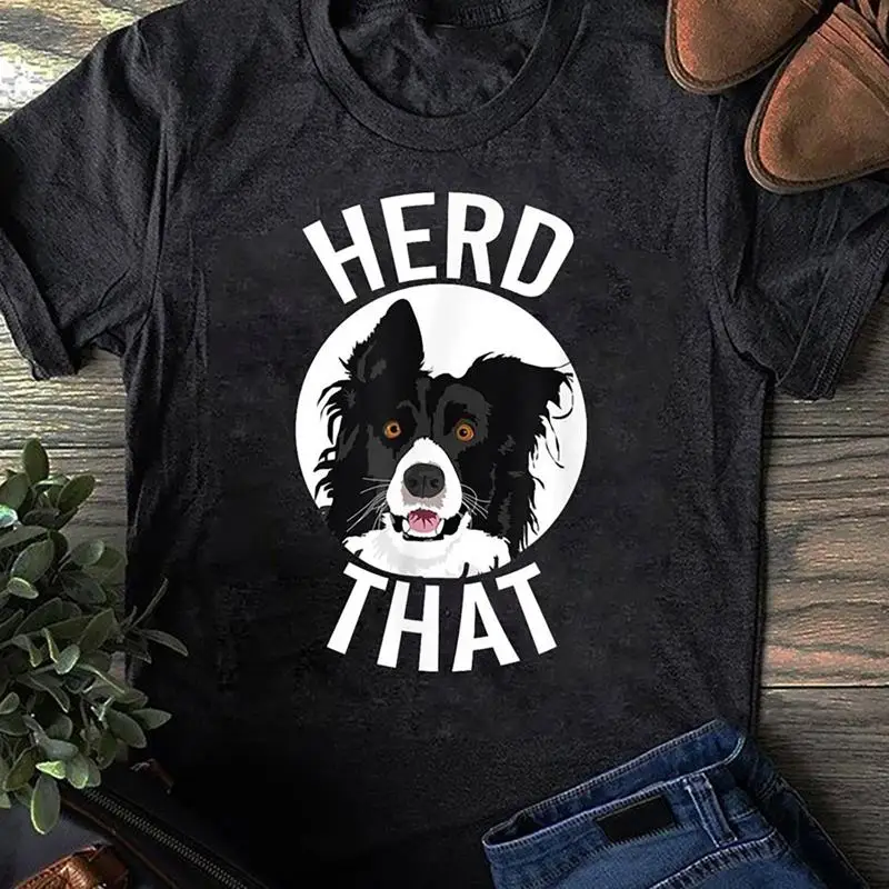 مضحك رعيب هذا الحدود الكولي تي شيرت الحيوان عاشق الكلب ل L