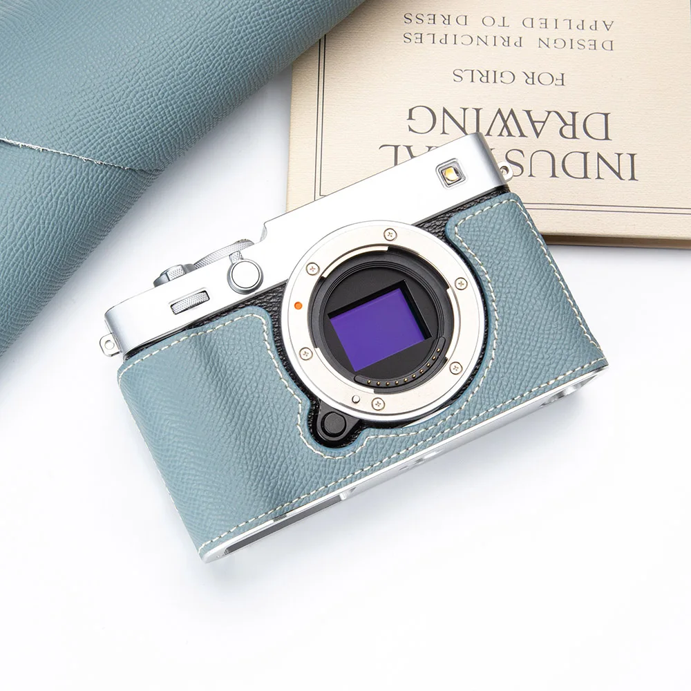 

Для Fujifilm Fuji X-E5 XE5 Чехол ручной работы из натуральной кожи Защитный чехол X-E5 Получехол Винтажная кожаная сумка X E5 Сумка для камеры