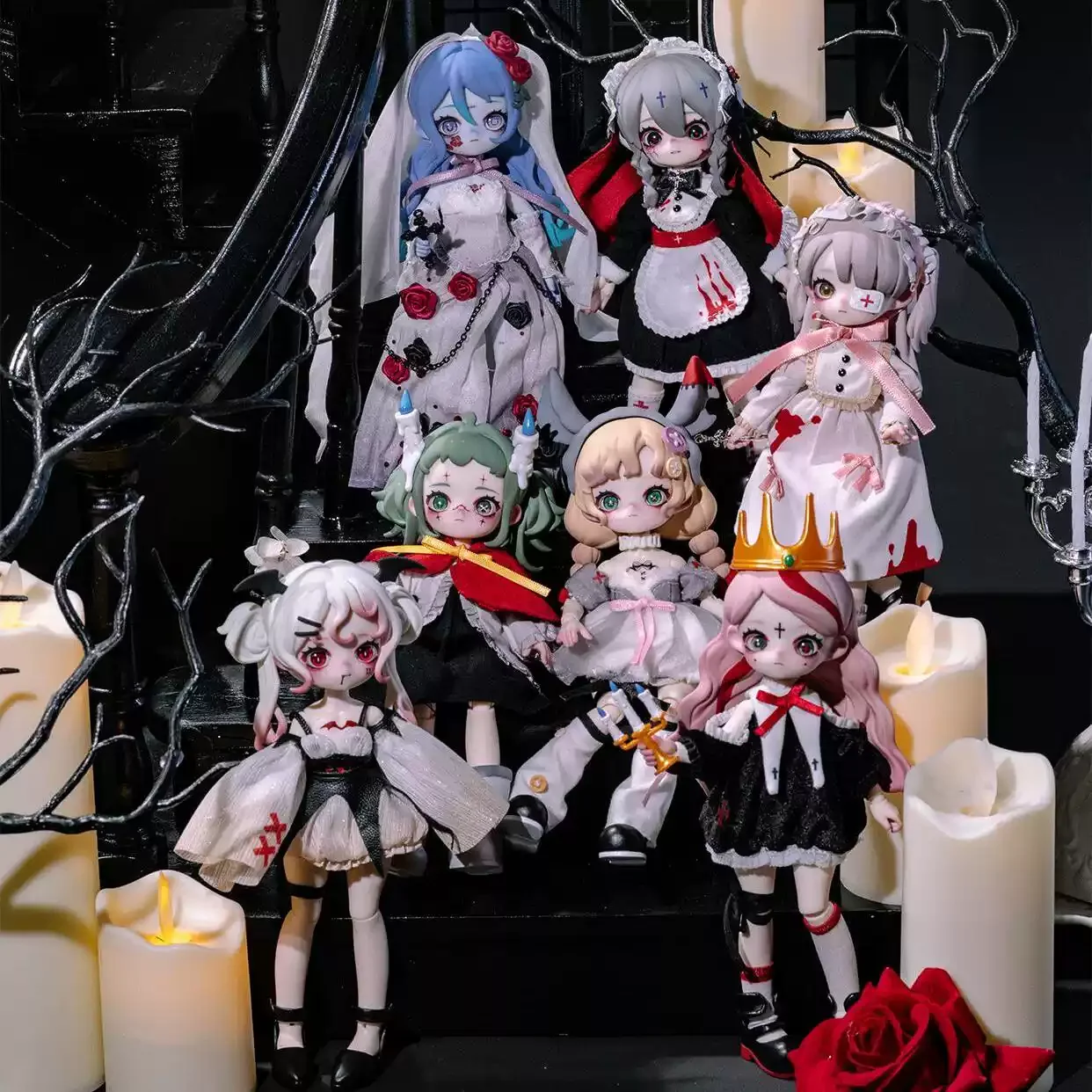 

Оригинальная коллекционная аниме-фигурка Nyssa Weird Nightmare Blind Box, шарнирная кукла BJD в масштабе 1/12, 7 стилей, включая скрытый вариант