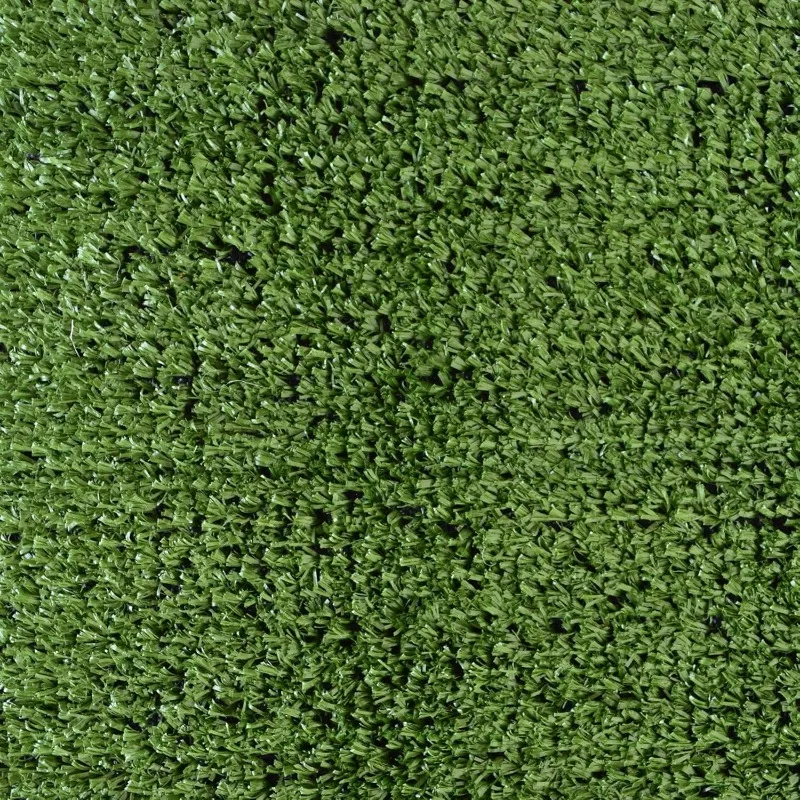 Indoor/Outdoor Turf Carpet,Sythentic Grass in Lawn Green 12'X12' Low Pile Artificial Grass with No-Fray Bound Pre-Finished Edges