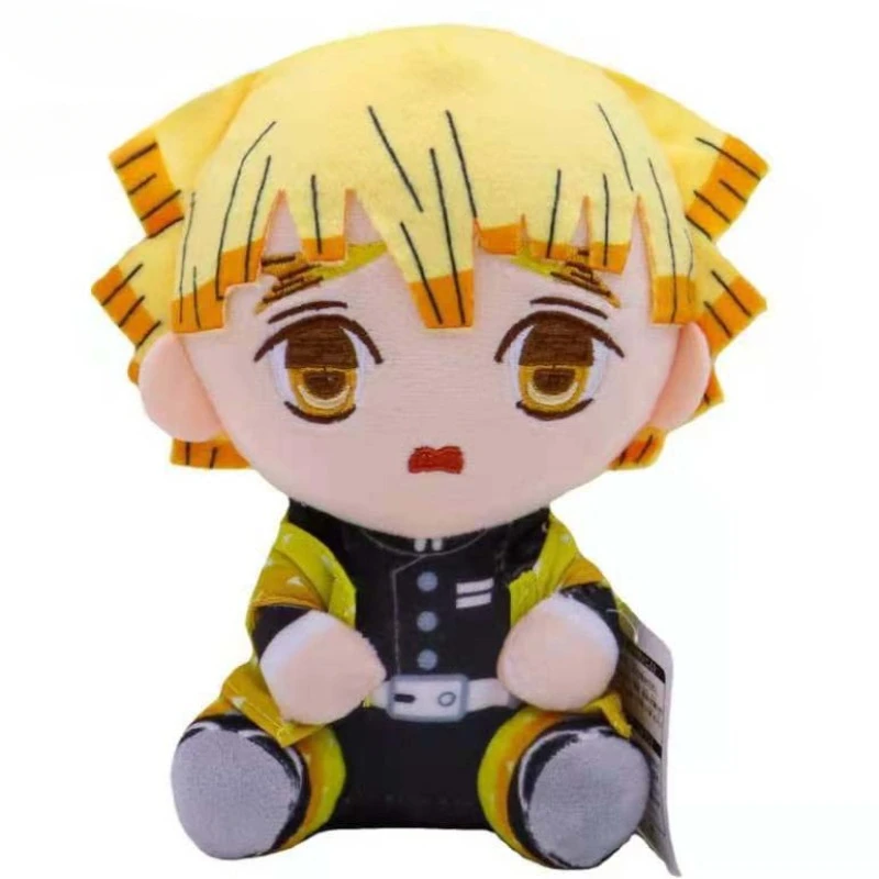 Demon Slayer Tanjiro Kamado Giyu Tomioka Kochou Shinobu Plush Doll Anime Peripherals Cute Cartoon Pendants Kawaii Gifts 20cm