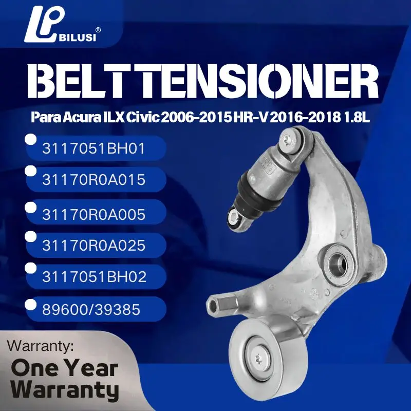 

Ремень Bilusi в сборе со шкивом для Acura ILX Civic 06-15 HR-V 16-18 1.8L 3117051 31170R0A015 31170R0A005 311700025