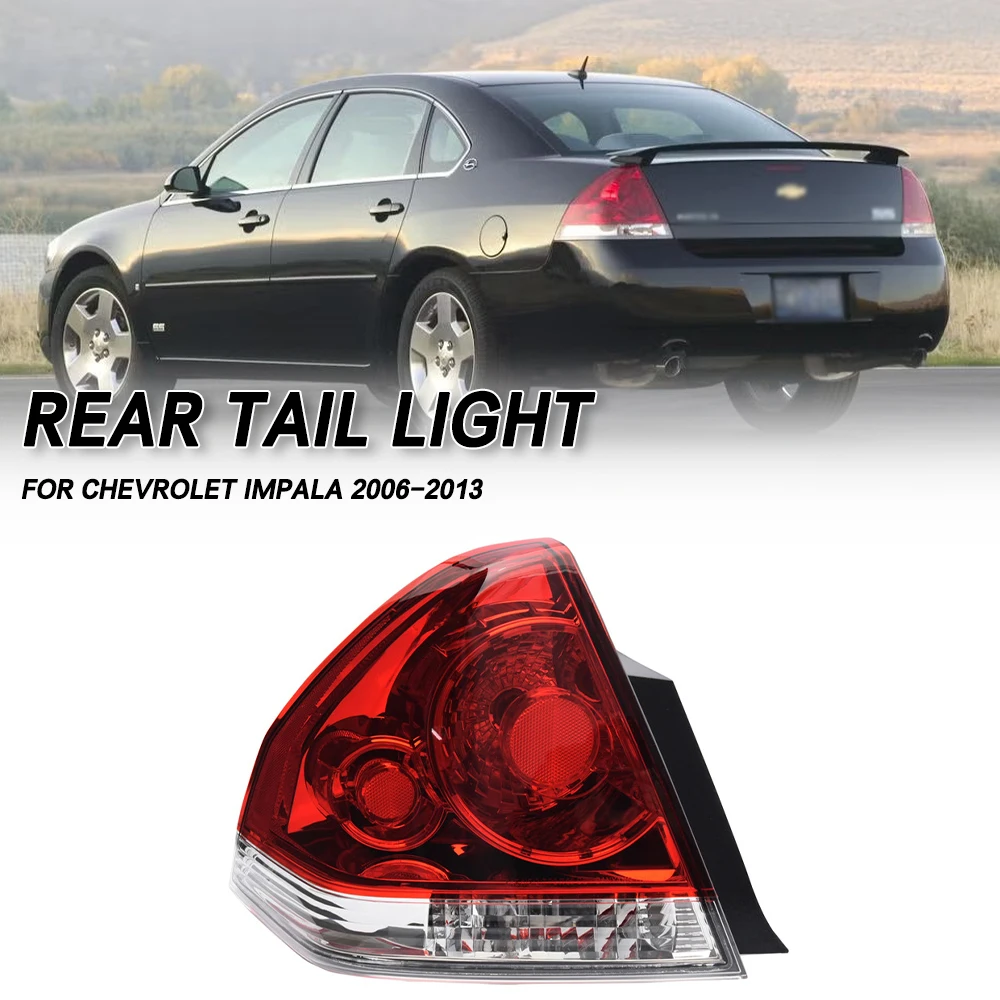 

Left/Right Side Car Tail light Rear Bumper Light Stop Brake Lamp Turn Signal Warning For CHEVROLET IMPALA 2006-2013