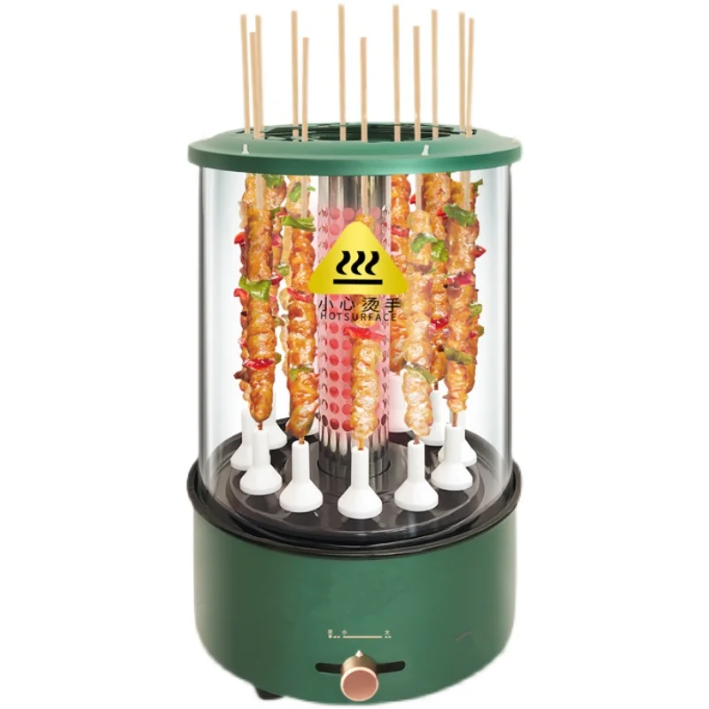 Multifunctional electric grill skewer machine smokeless grill automatic rotation electric oven 3-5 people220V50HZ TLTW12A Kebab