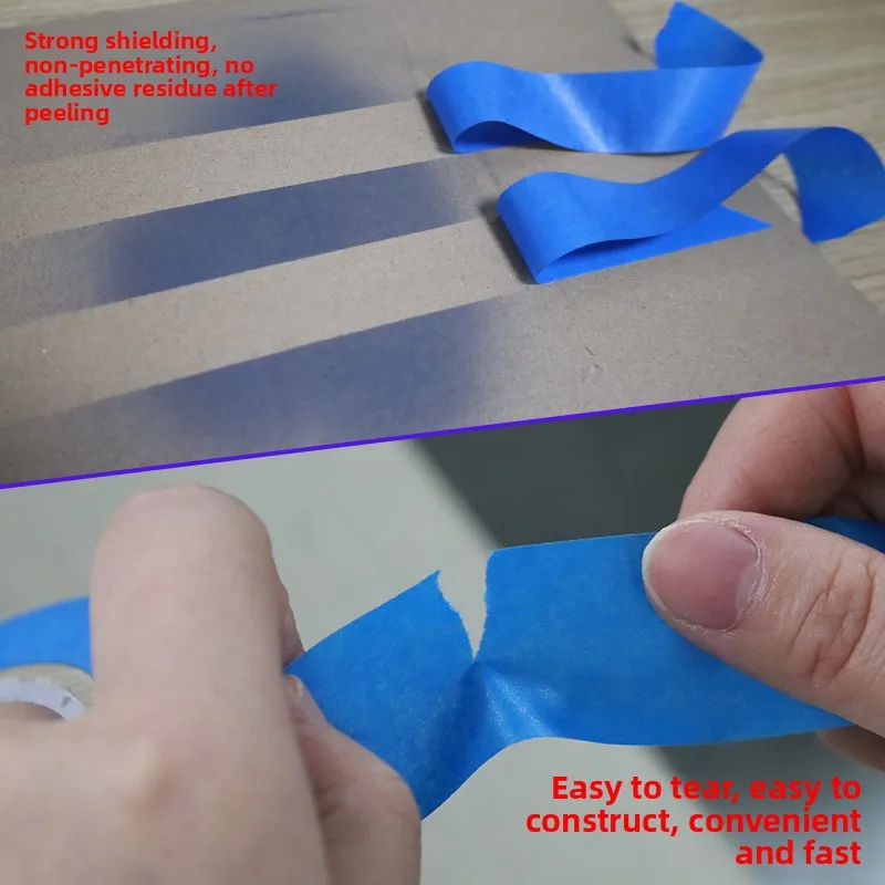 50m Blue Painter Tape Suitable For Cleaning And Releasing Paper Tape In Home And Office Multiple Specifications of  Decorative