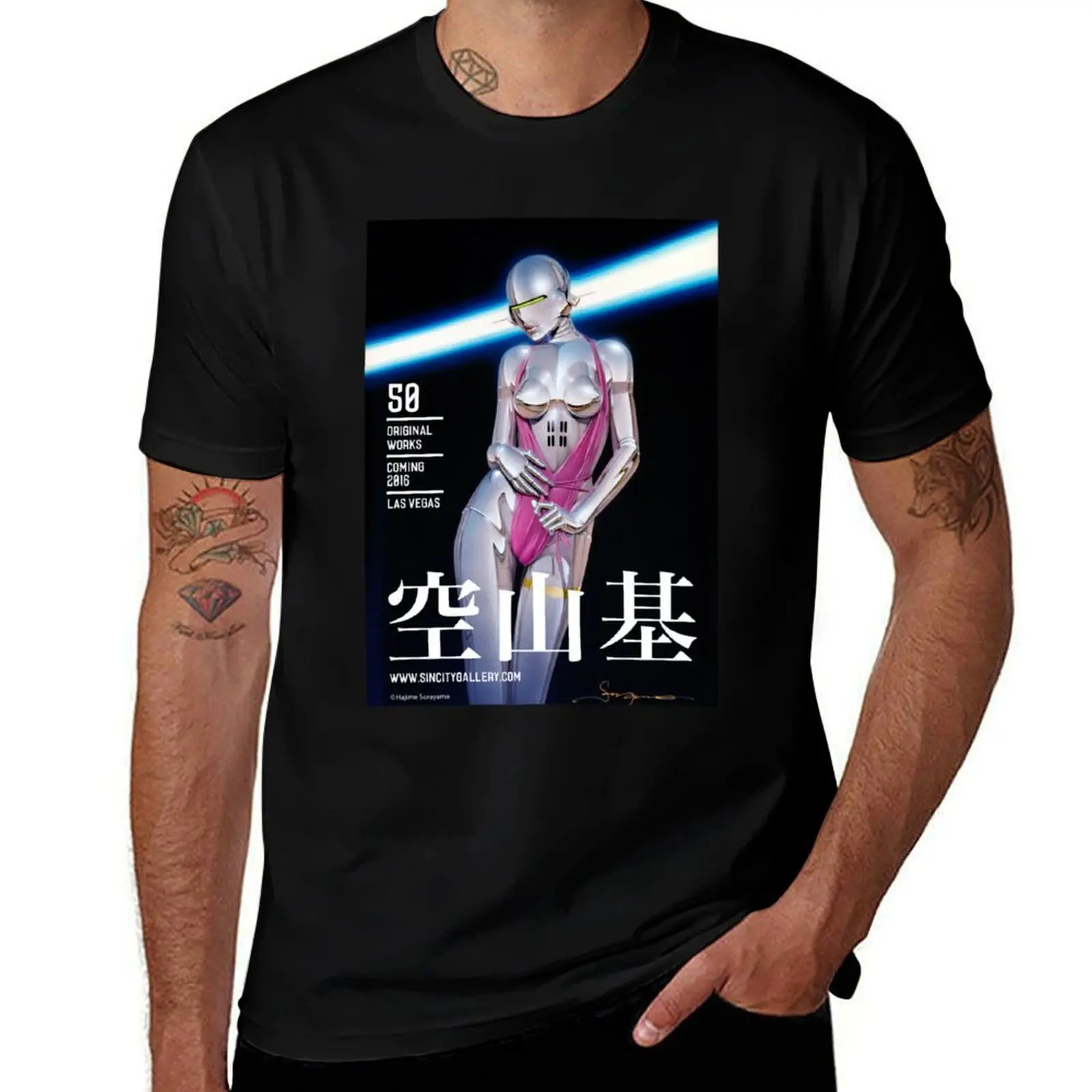 

robot t for Hajime man personalised cotton t man T-Shirt pack sorayama t shirt shirts sexy cotton shirt heavy