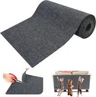 Self-Adhesive Cats Scratch Board Wall Anti Cat Scratch Carpet Mat Trimmable Cat Carpet Prevent Cat Scratcher Furniture Protector