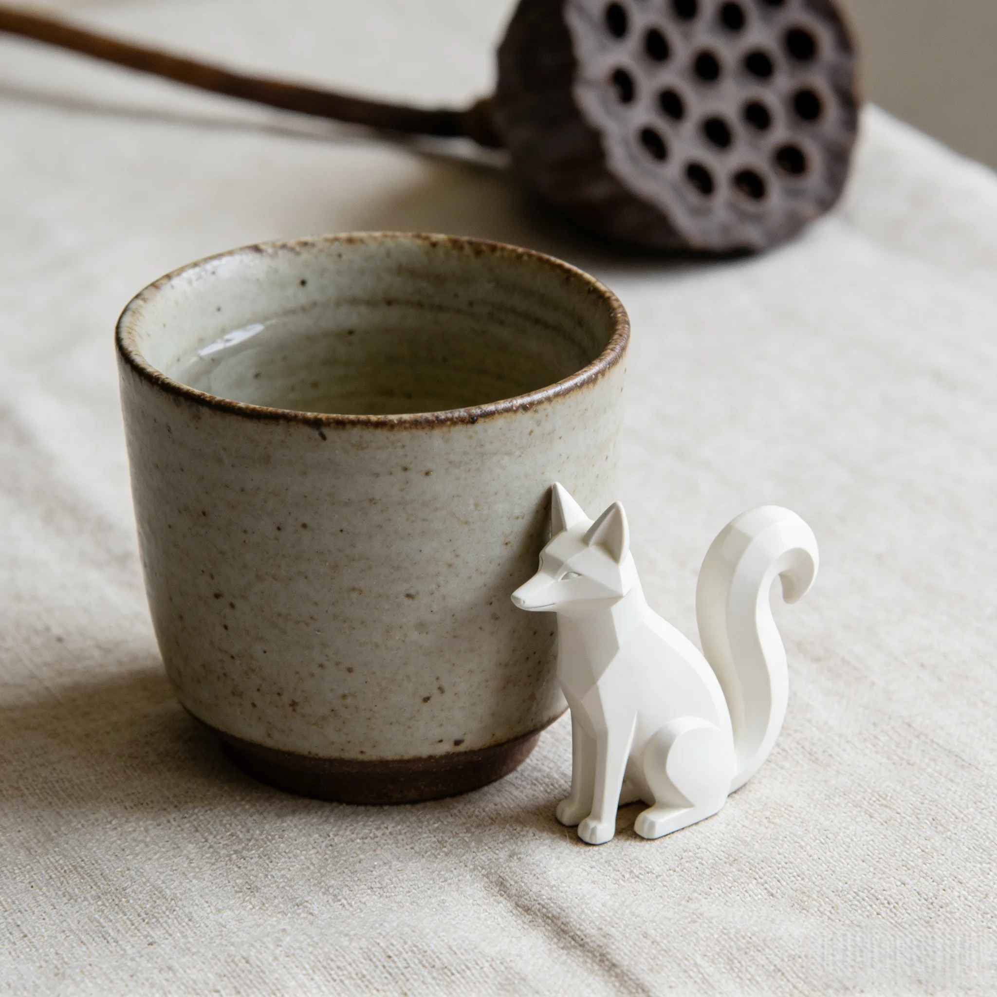 تمثال ثعلب لطيف ثلاثي الأبعاد لسطح المكتب - ديكور مكتب منزلي مبتكر، هدية مثالية للدراسة/المكتب #6