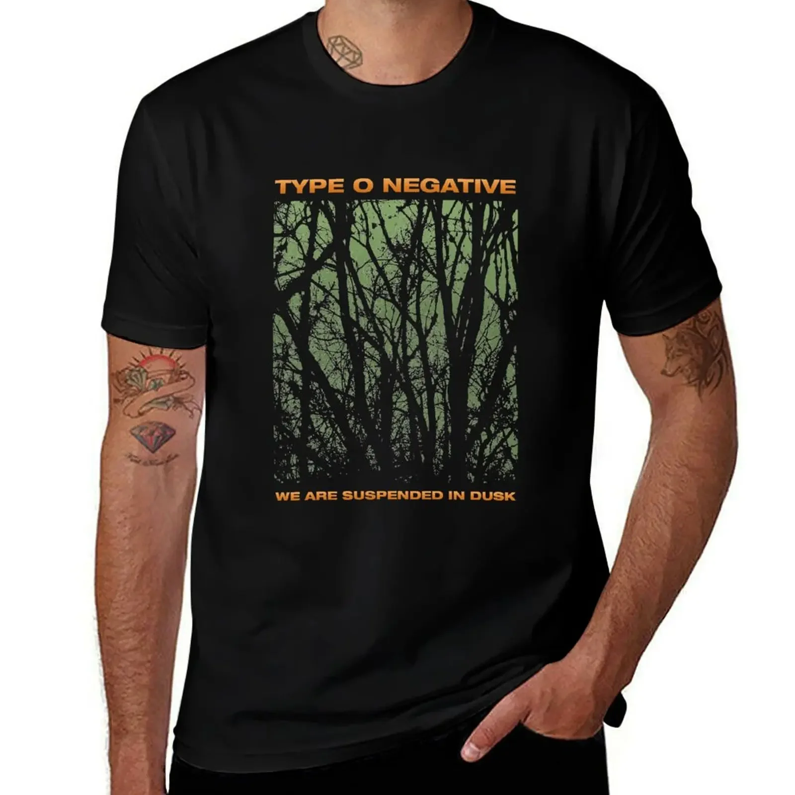 Vintage Retro Type O Negative - Suspended In Dusk Halloween T-Shirt Man t-shirt customs tops t shirts men