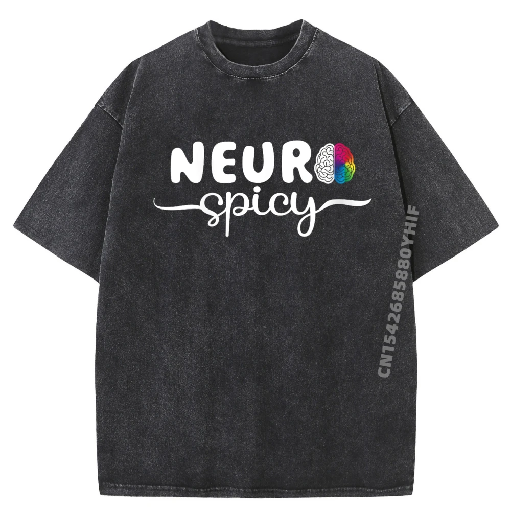 

Нейродовность Нейрокосний Нейро Пряный Нейроспециальный Графический Футболки Мужские Весенние Мужские Рубашки Досуг Стираная Одежда
