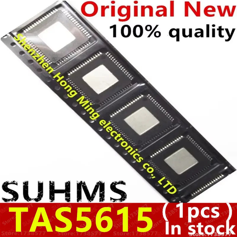 (1piece)100% New TAS5615 TAS5615PHDR HTQFP-64