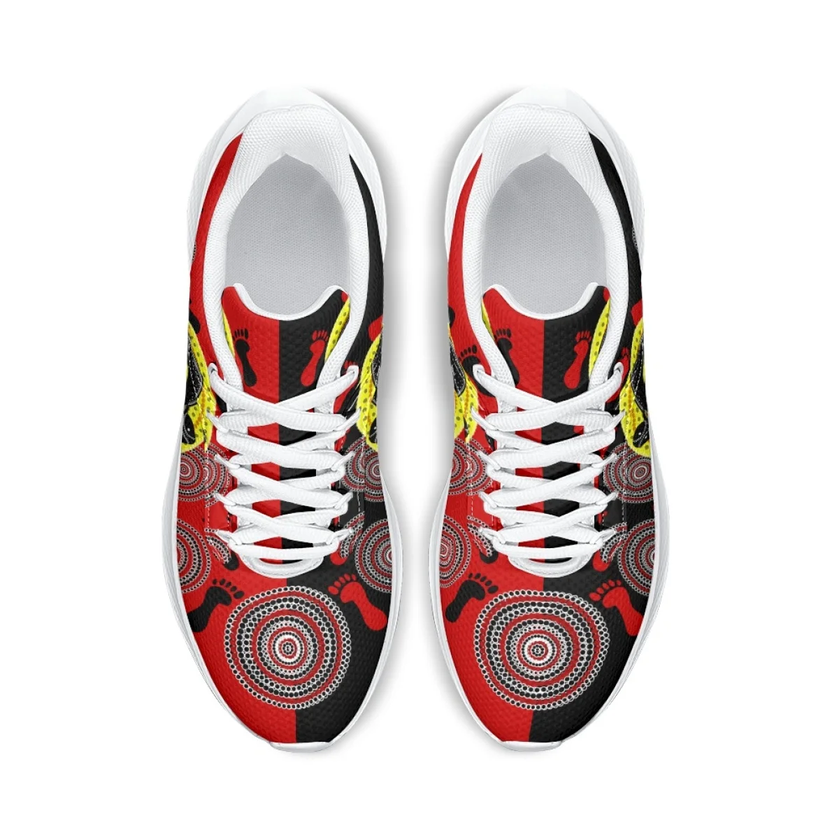 Australia Aboriginal Sea Turtle Brand Design Breathable Sneakers Men Shoes Spring Light Flats Female Male Lace-up Walk Footwear