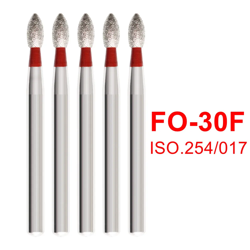 50 Pcs/Bag Fine/53-63m Diamond Burs Polisher Drill FG 1.6mm For Dental High Speed Handpiece Polishing Dentistry Grinding Tools