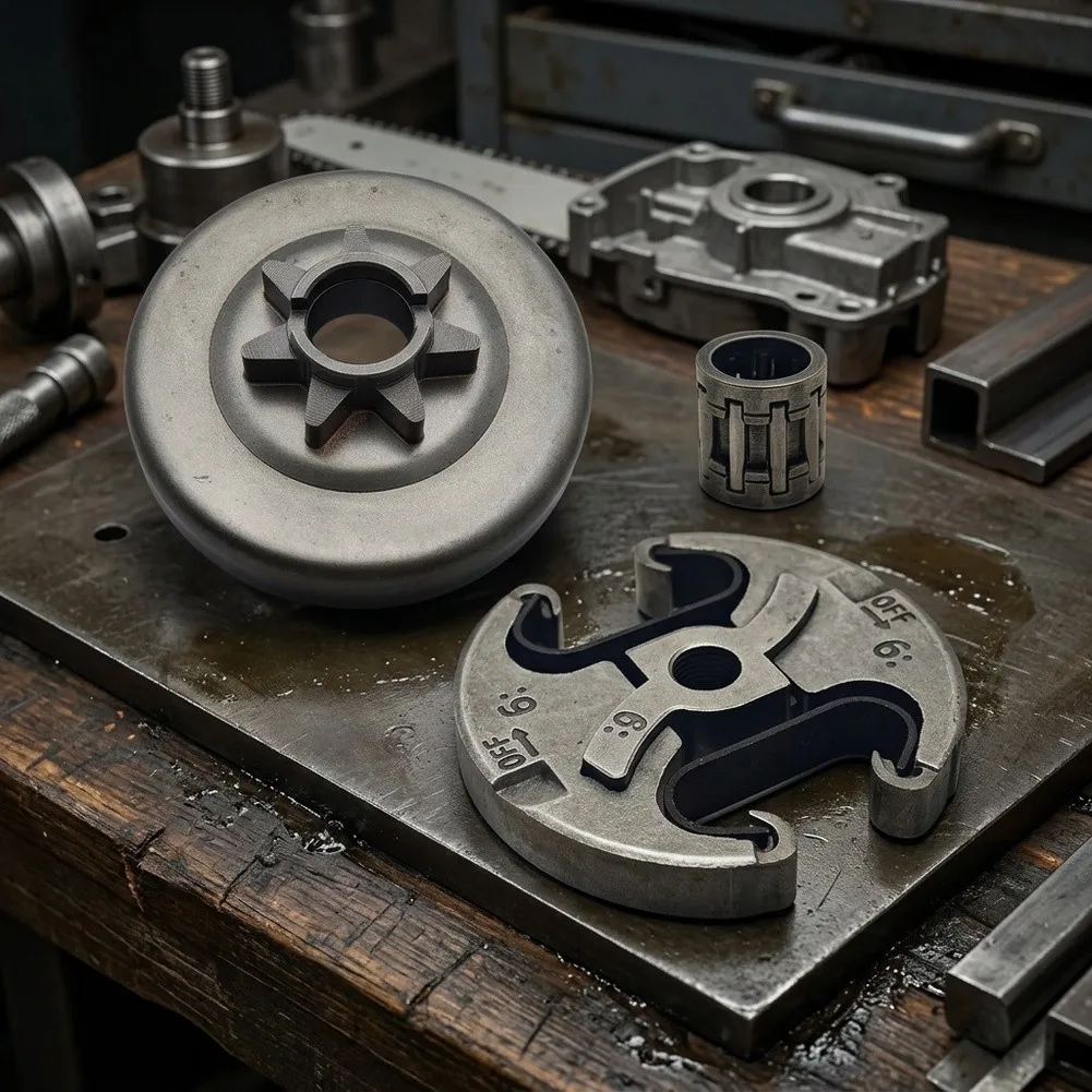 Clutch Drum Bearing Set For 345 445 450E Chainsaws Compatible With OEM 5038730-73 Power Equipment Repair Parts