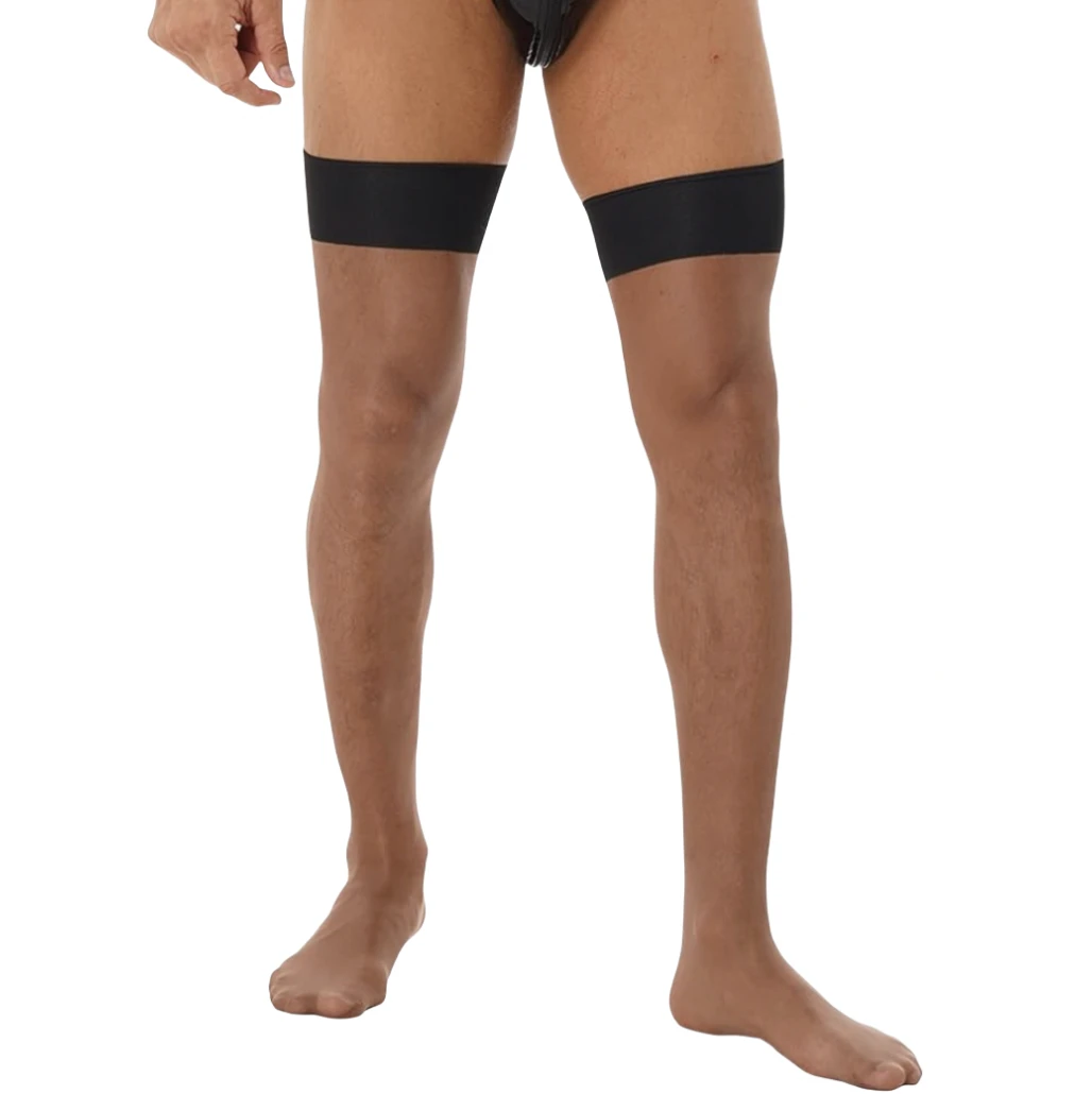 

Men's Coffee Socks Soft Sheer Breathable Erotic Club Party Wear Sissy Transparent Stockings Male Underwear Costumes