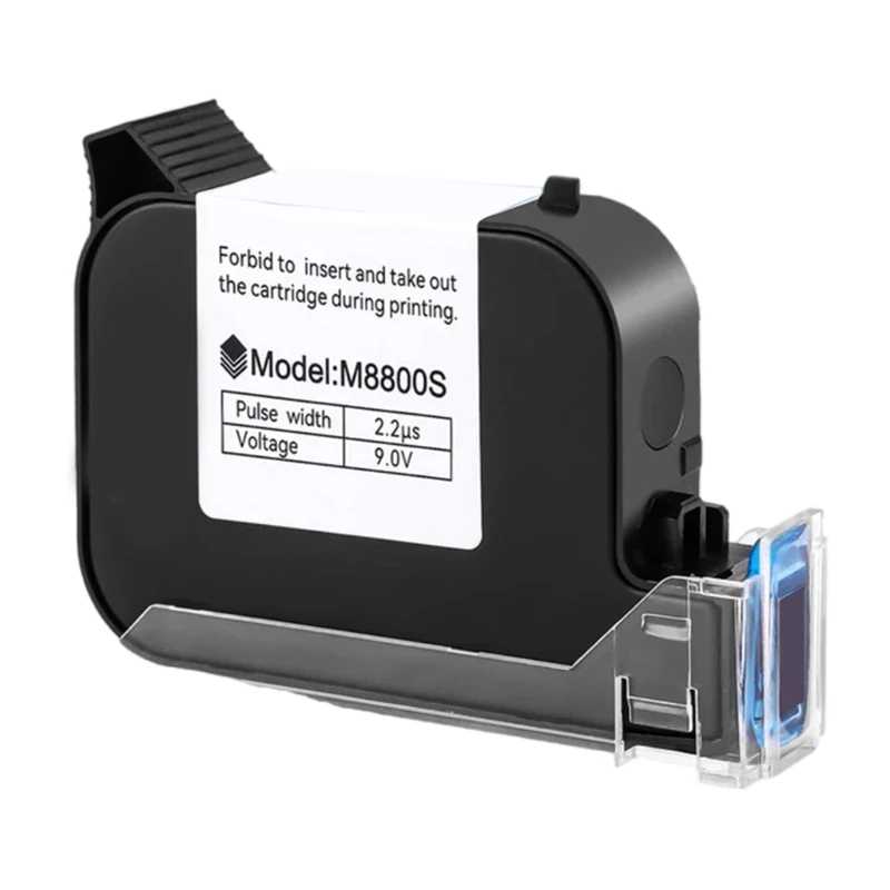 M8800S Quick Dry Black Cartridge for Handheld Inkjet Printer Quick Dry