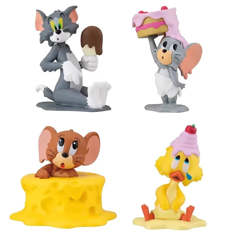 

Bandai оригинальные 4 шт. Gashapon (18)とفن Toys For Kids Подарочные Коллекционная модель Украшения