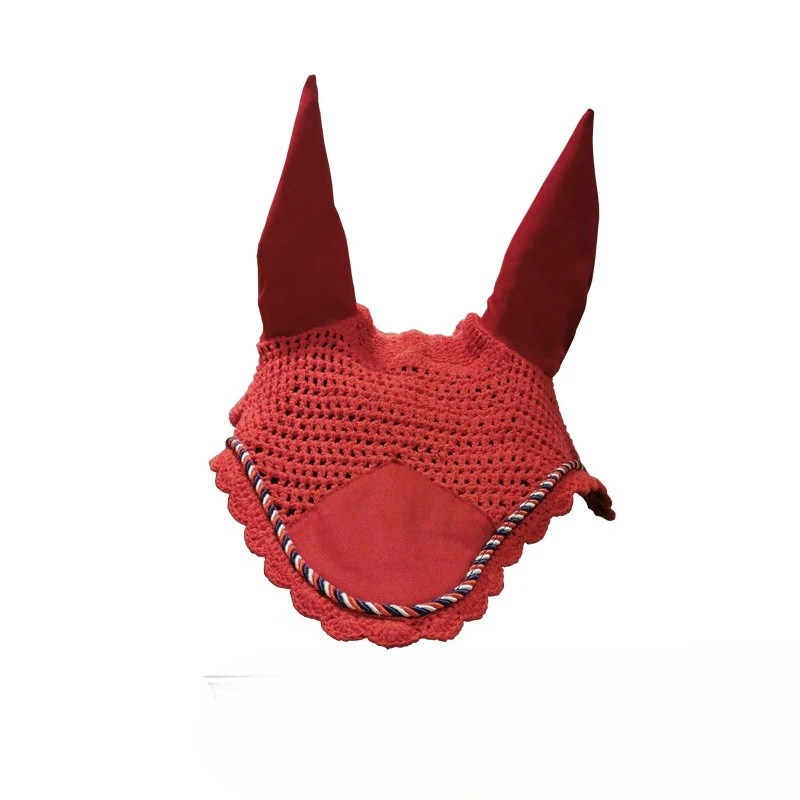 High-quality harness products, horse earmuffs, cotton with roller rope, pure cotton material