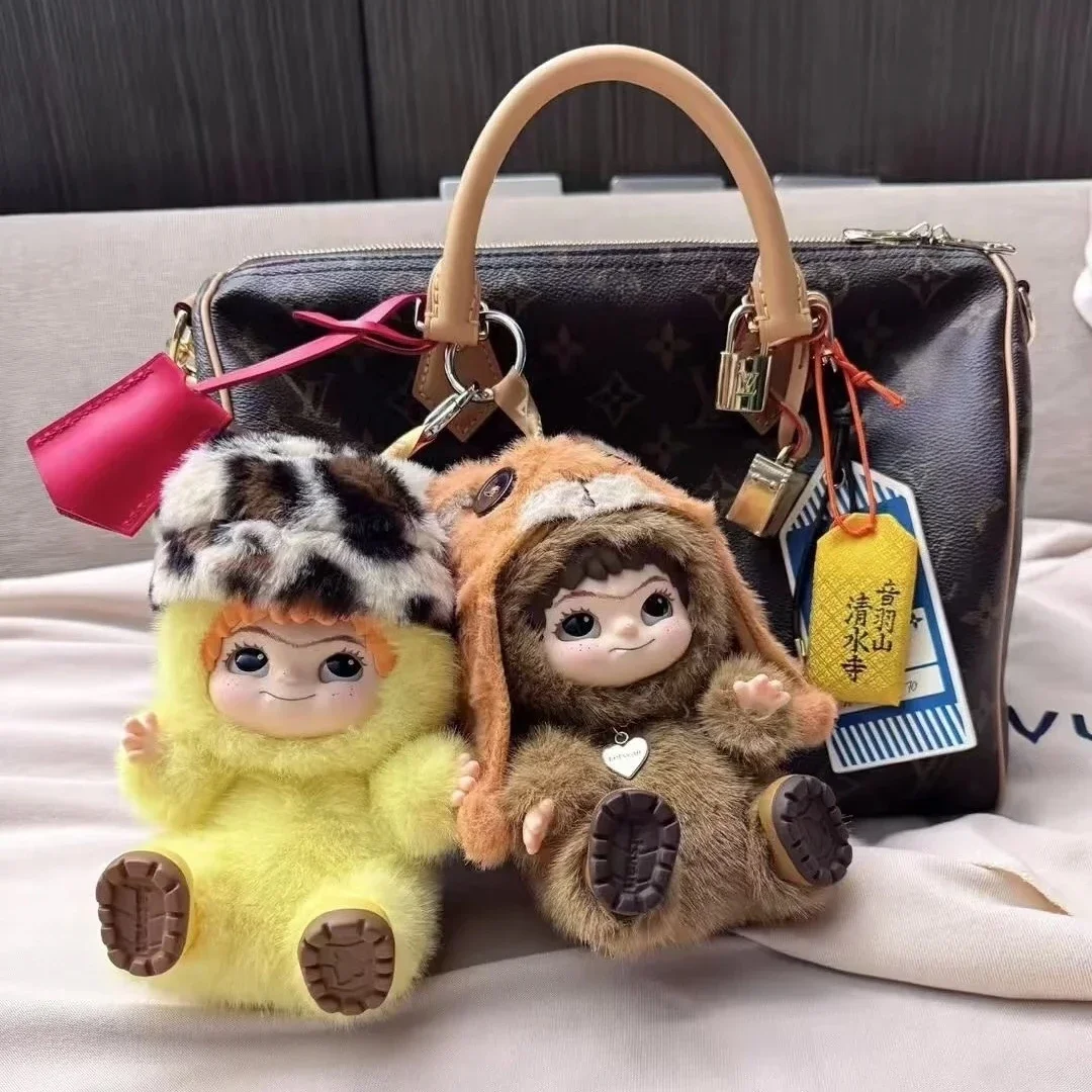 

ГОРЯЧАЯ плюшевая кукла ручной работы WAKUKU Trendy Party Series слепая коробка - загадочный подарок для любителей волос, коллекционная игрушка с виниловым лицом