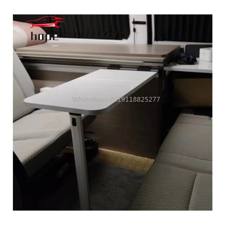 Customized Aluminum Folding caravan accessories folding table rv motorhome lagun table camper white caravan folding table