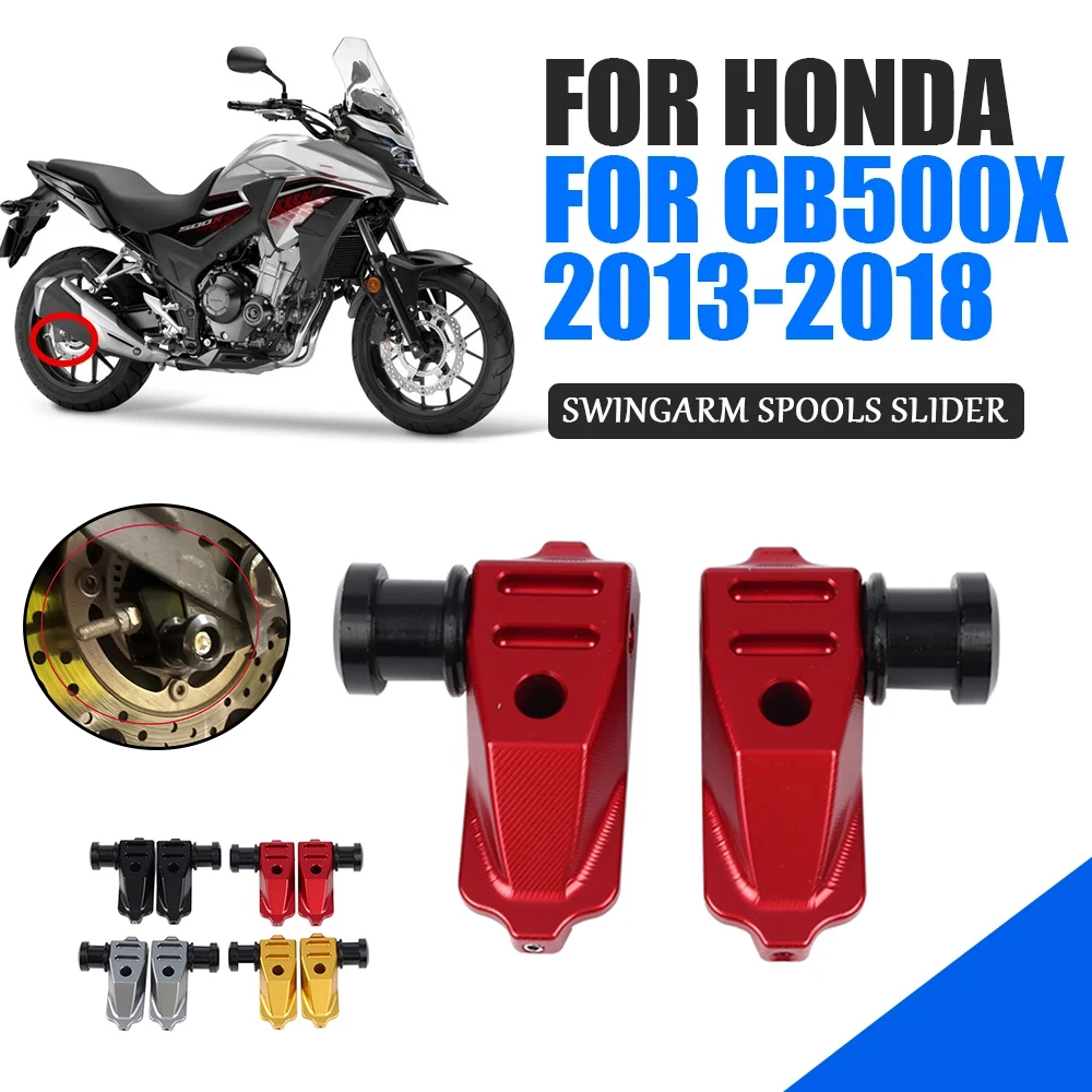 

Motorcycle Accessories Rear Wheel Fork Axle Slider Swingarm Stand Chain Adjuster For Honda CB500X CB 500 X CB 500X CB500 X 2018