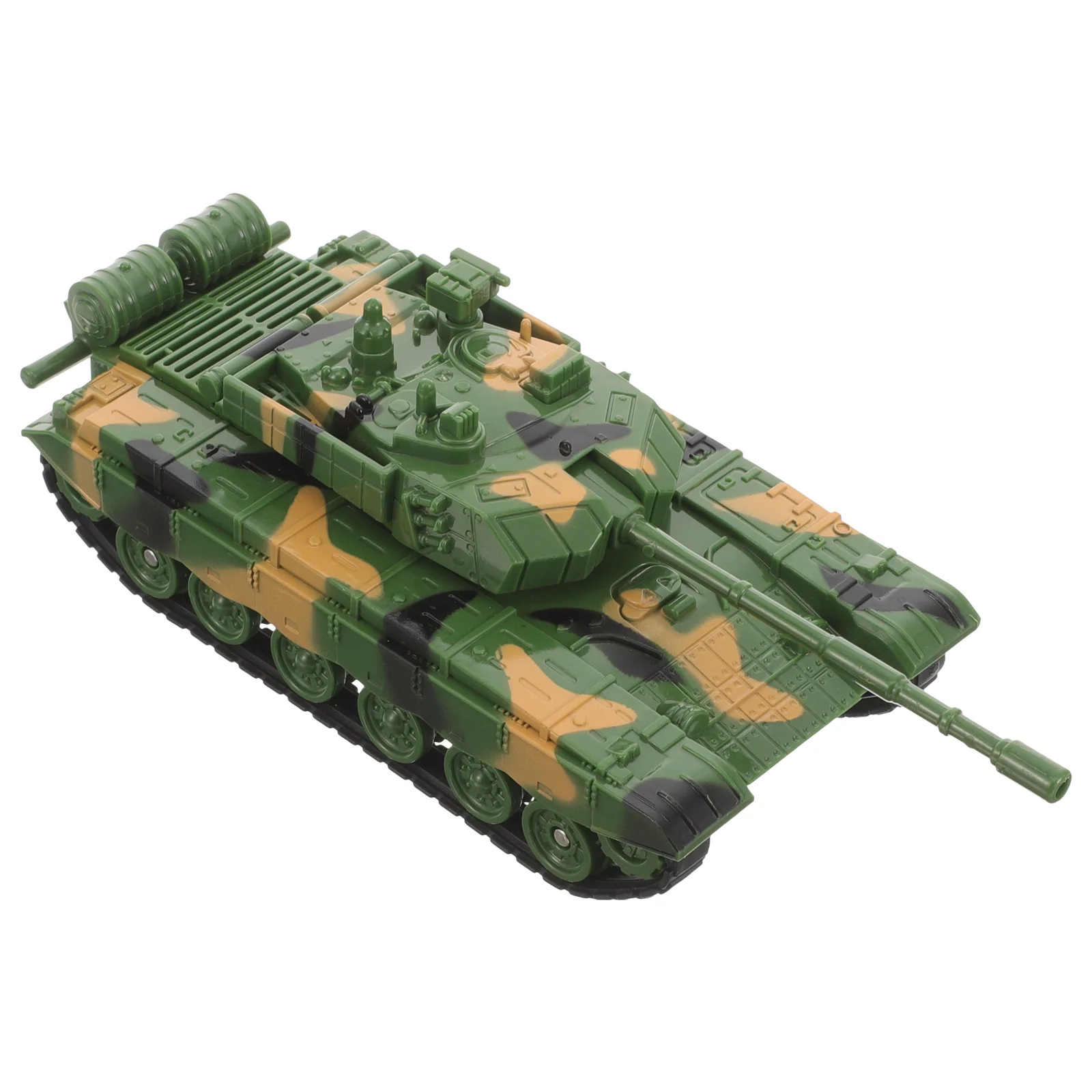 Emulation Tank Toy Tank Model for Kids Children (Camouflage Green) model tank toy