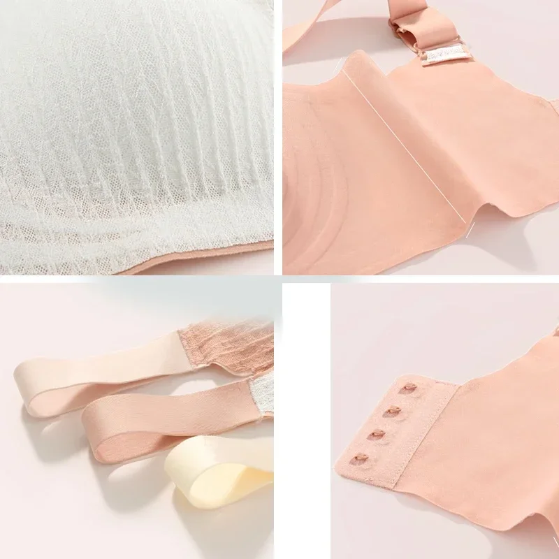 Bra for Women Summer Skin Friendly Lace Underwear Push Up Bra  Wire Free Breathable Women Underwear Sex Underwear Sports Bra