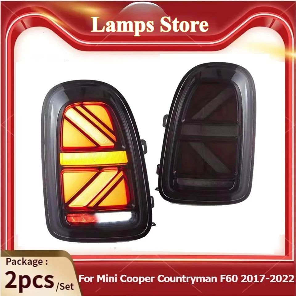 Image of LED-Rückleuchten-Set für BMW Mini Cooper Countryman F60 2017-2020 Rücklicht Fahrlicht Rückfahrlicht Bremslicht Blinker