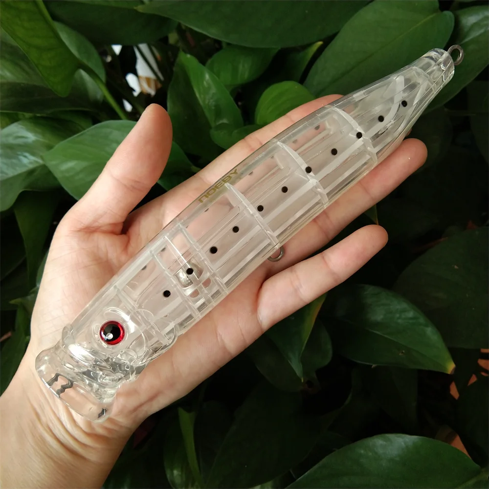 Noeby 3 Stück 175mm 73g Feed Popper Angelköder Oberflächenköder Künstlicher Harter Köder Thunfisch Big Game Salzwasser-Angelköder – Detail 9
