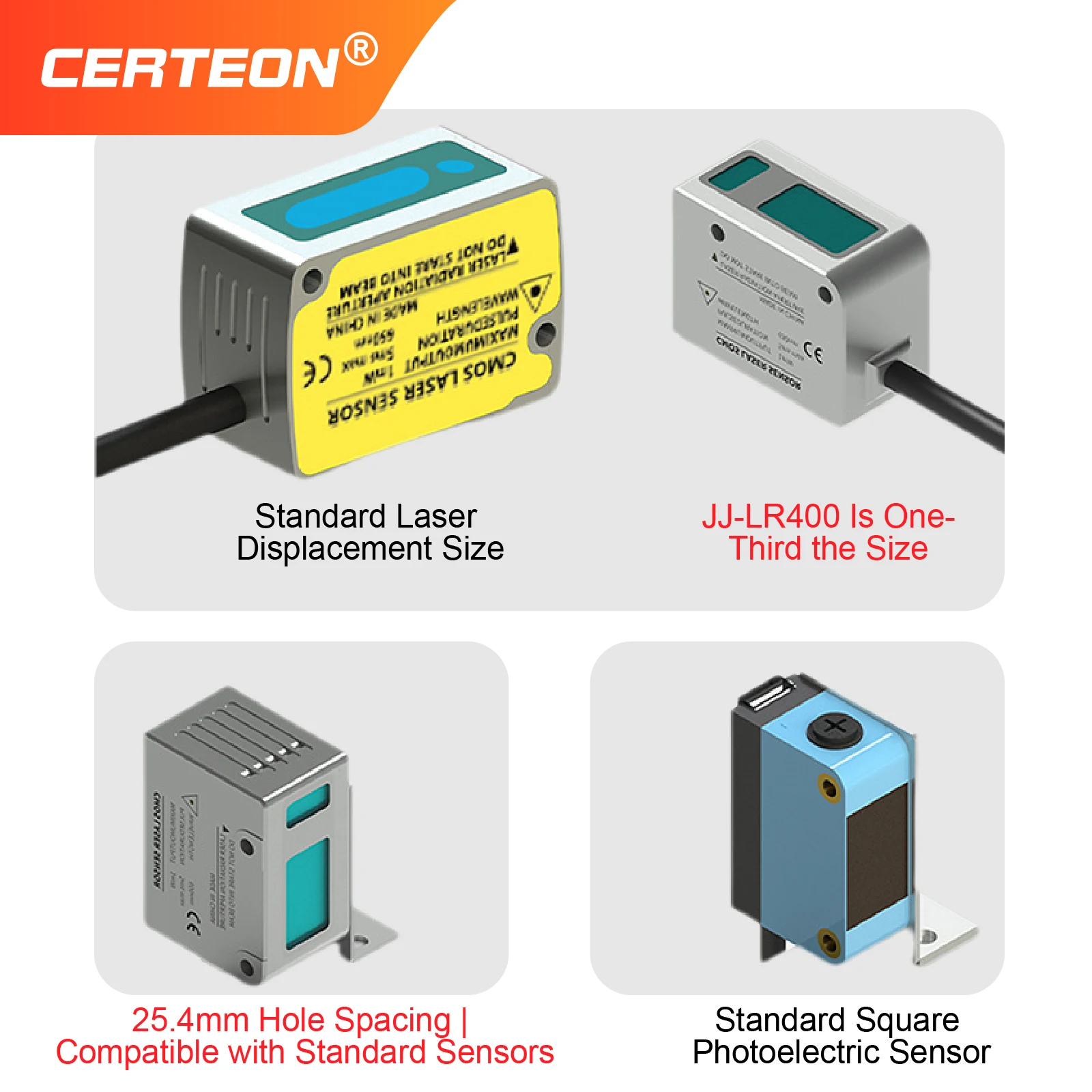 Sensor Laser Displacement LR40 - Industrial Laser Displacement Sensor ulasan dan harga