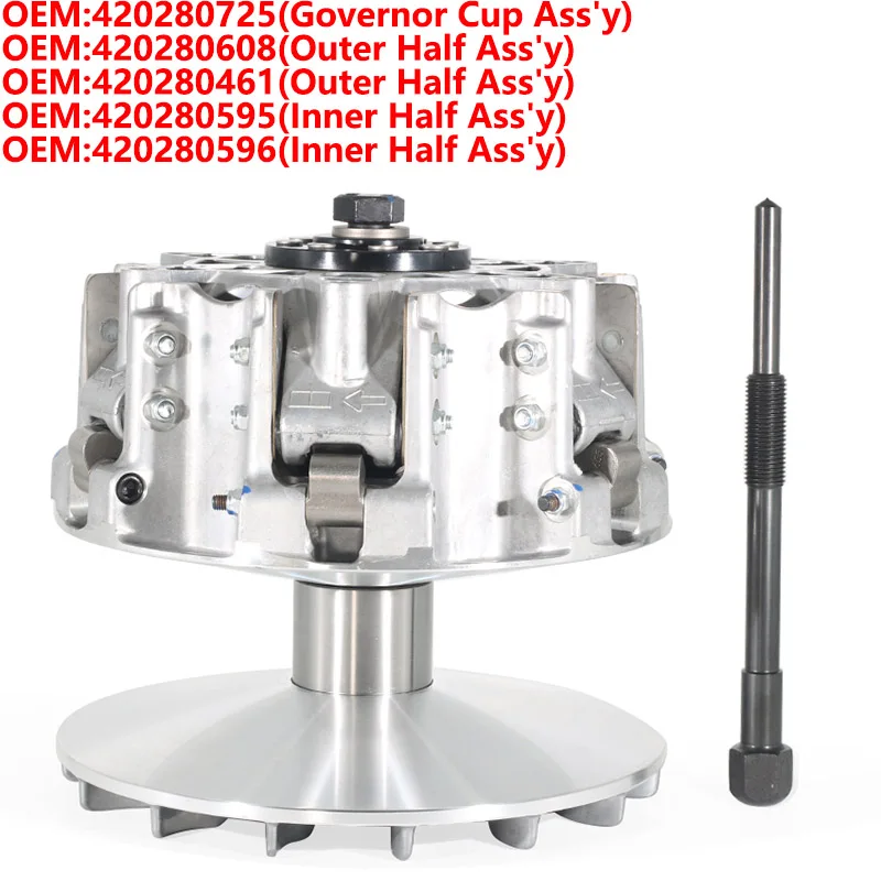 

Clutch Parts Primary Drive Clutch For CAN-AM Maverick X3 MAX/Turbo R STD XDS DPS XRS DPS 420280725 420280608 420280461 420280595