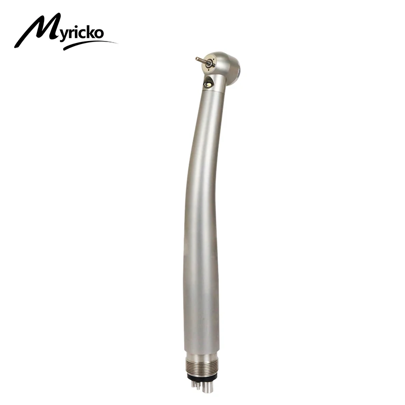 Dental High Speed Led Handpiece Push Button Tripe Water Spary Dentist High Speed Handpieces Ceramic Bearing Turbine B2/M4