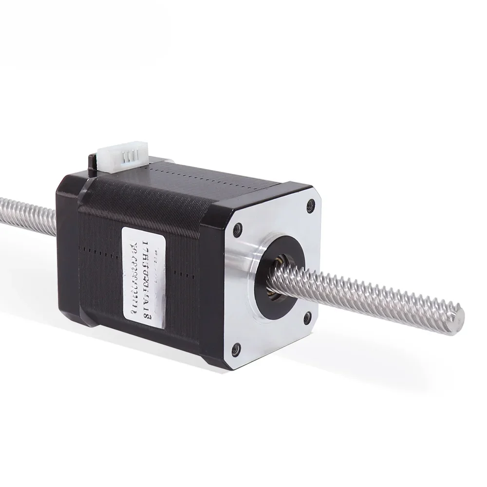 

Шаговый двигатель nema17 42HA60-T8 Neues product 70N.cm 12-24V 42*60MM L200mm