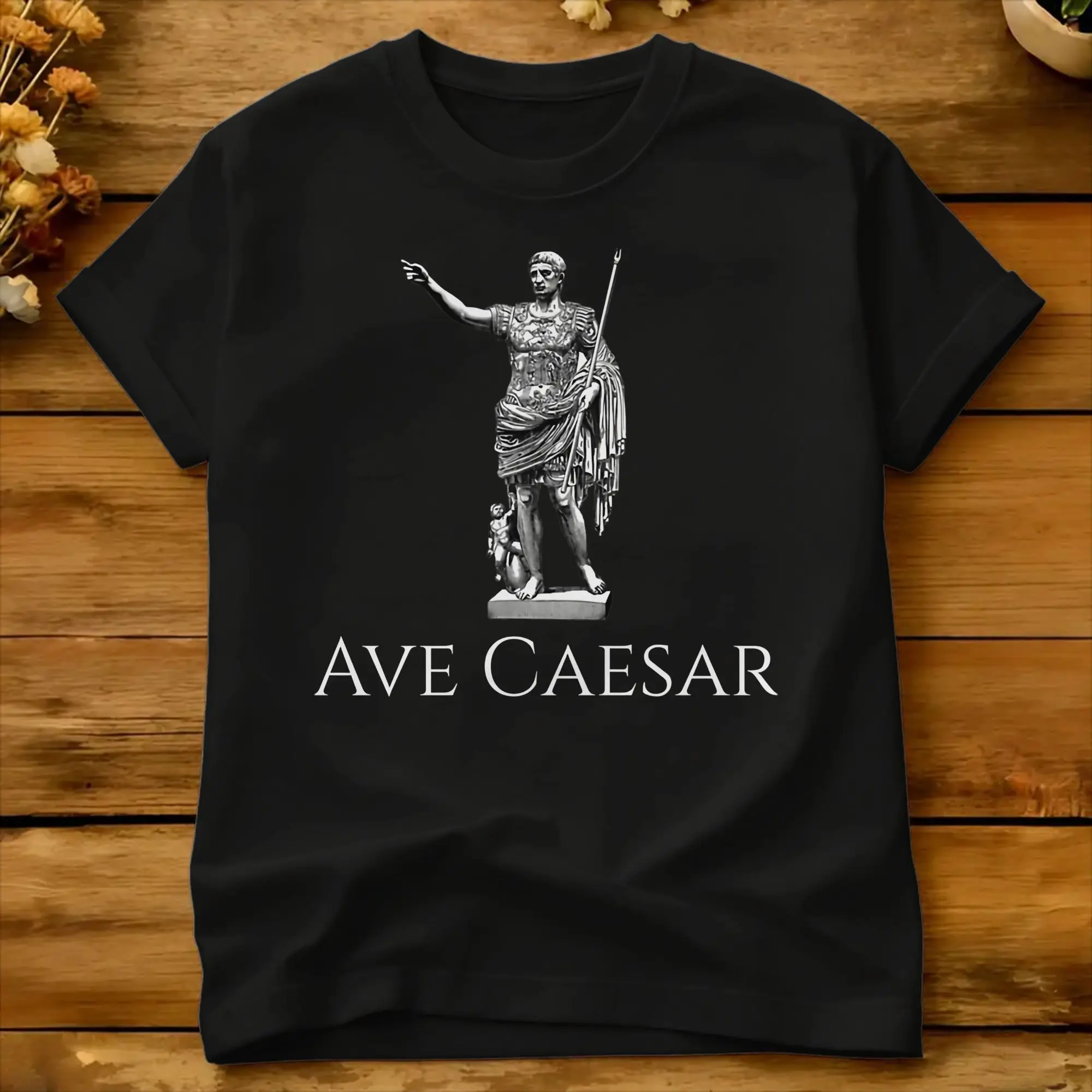 Oversized T-Shirt Ave Caesar Augustus Of Prima Porta 100 Cotton T Shirts Ave Caesar Leisure Tee Shirt for Men's Summer  Clothes