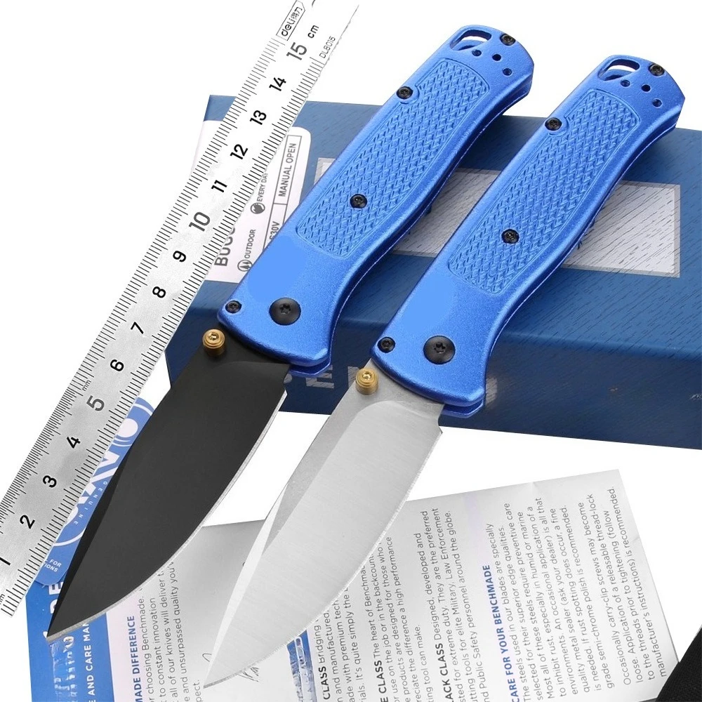 

Высококачественный складной нож-бабочка из алюминиевого сплава BM535 Sharp D2 из стали высокой твердости для кемпинга на открытом воздухе EDC