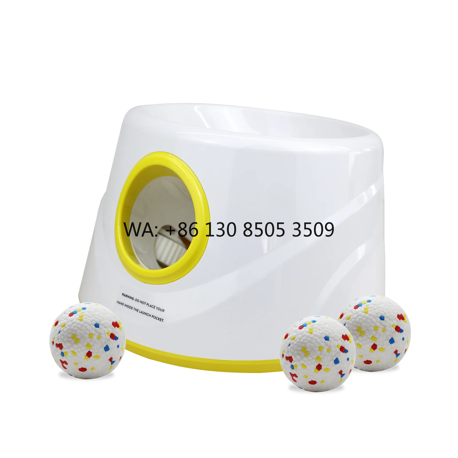 

Wholesale Small Pet Ball Thrower Dog Toys ETPU Ball Thrower Pet Accessories Automatic Ball Launcher for Dog 6/10/14M Distance