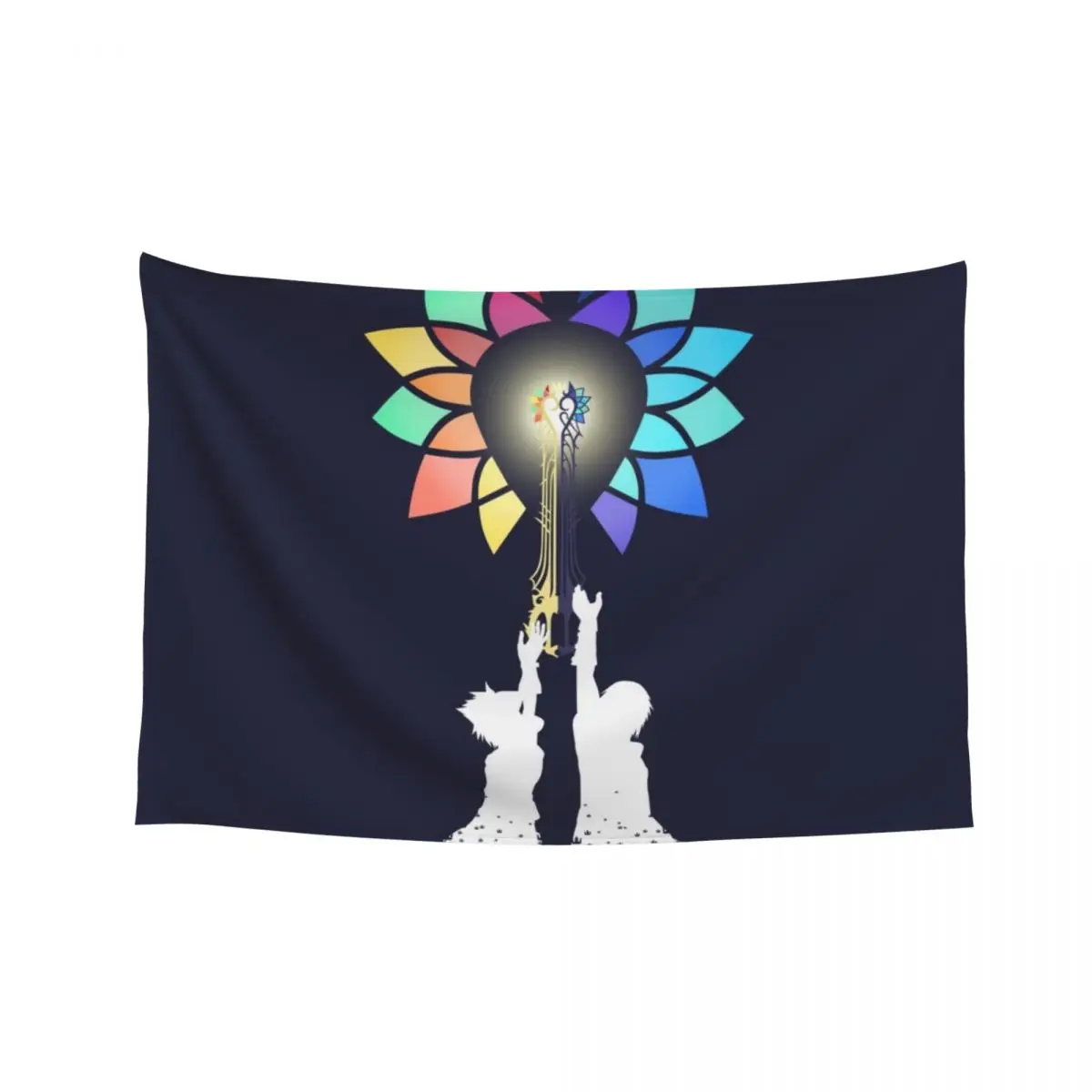 

Combined Keyblades Tapestry Wall Hangings Decoration Outdoor Decor Wall Decoration Bedroom Decor Tapestry