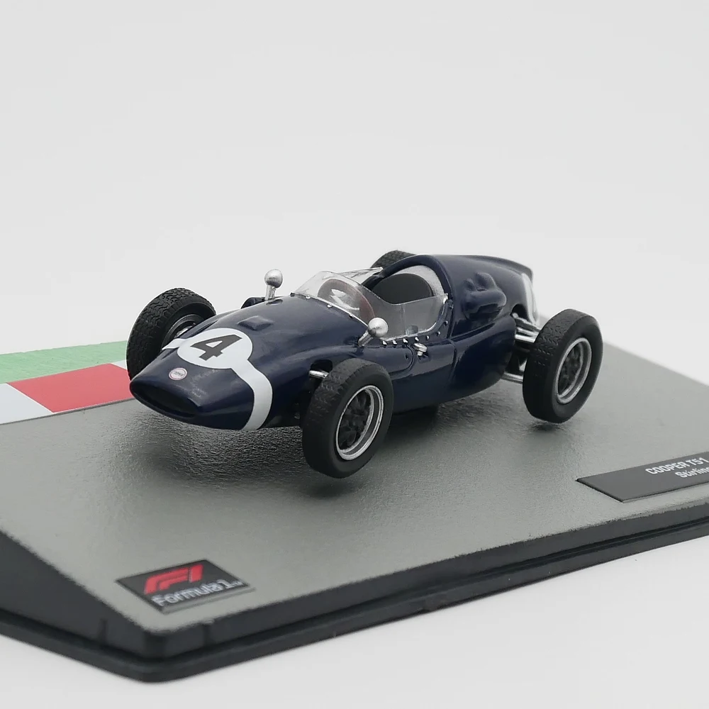 Diecast Ixo 1:43 Scale F1 Racing Car Model Alloy Toy Car Coooper T51 1959 Stirling Moss Alloy Car Model Collectible Toy Gift