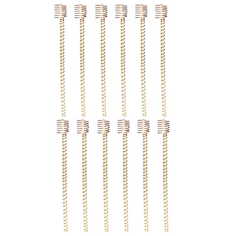 12PCS Electroculture Plant Stake, Electroculture Plant Stakes Electroculture Gardening Copper Coil