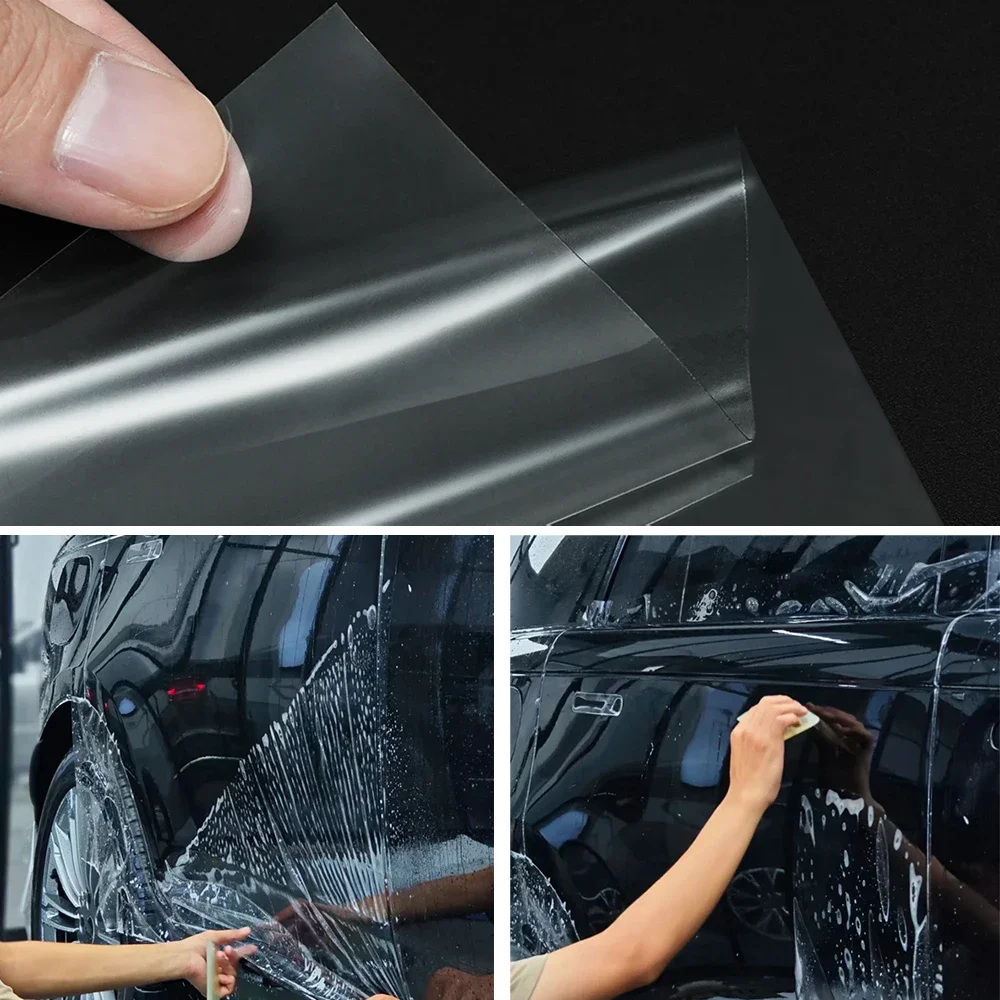 7.5mil Thickness Ultra Clear TPU Car Self-Healing Paint Resistant Decal Scratch-Proof Protection Film Car Vinyl Wrapping Film