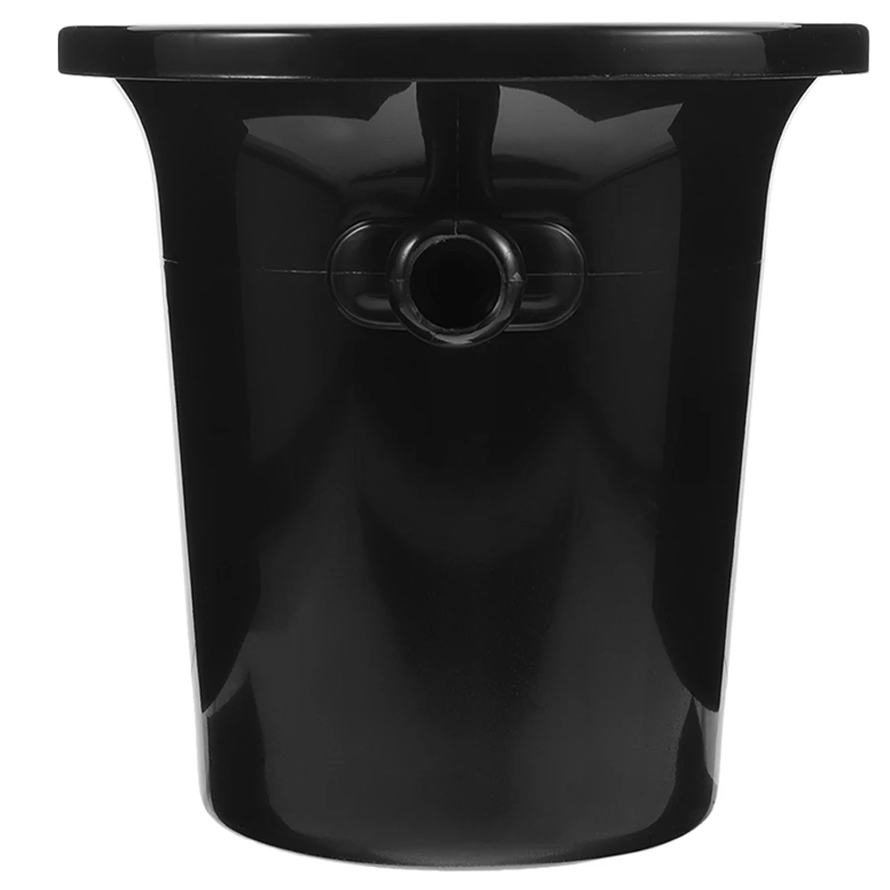 

Ведро для льда для дегустации вина, плевательница, двойные уши, пластиковое ведро для сброса, барная поставка, холодное хранение, круглая бочка для плевания, использование для вечеринок