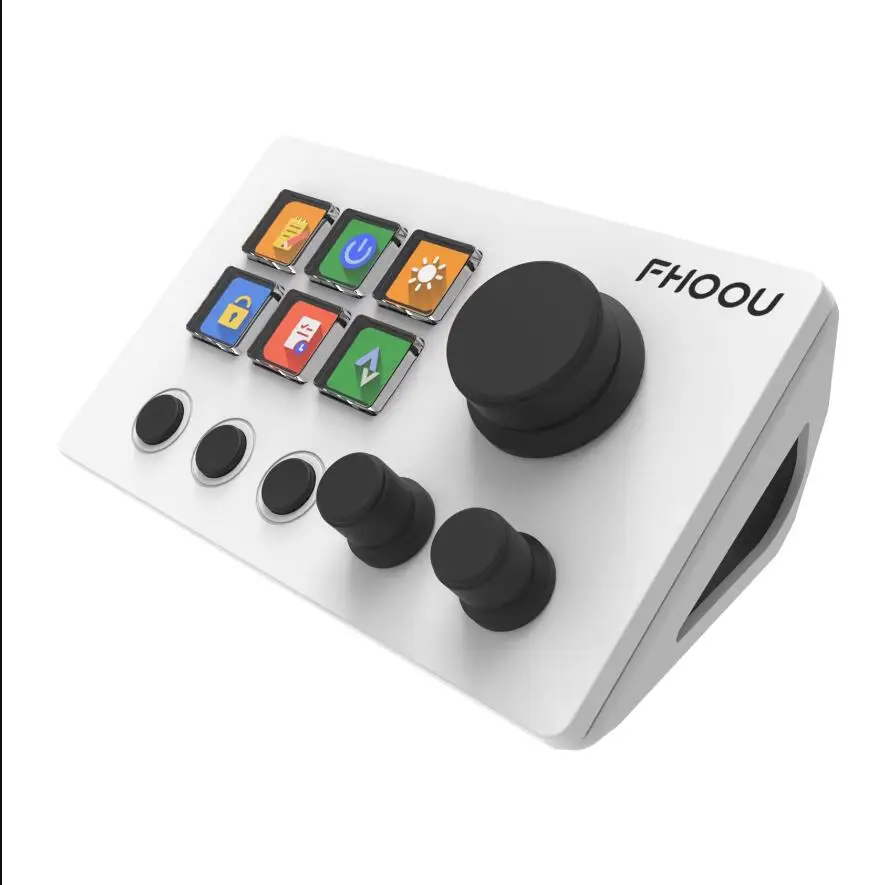 Mirabox n3 streamdeck teclado botão de tela personalização macro mini teclado visual console desktop para presentes do computador desktop